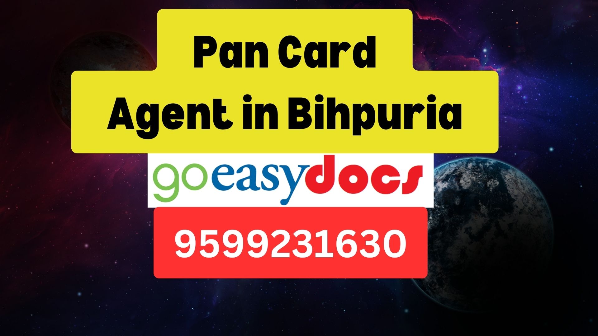 Pan Card Agent Consultant in Bihpuria  8851415812