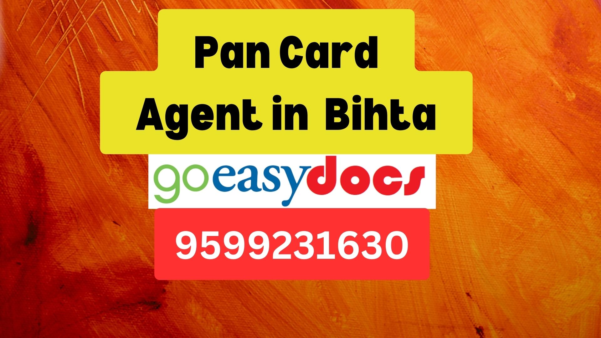 Pan Card Agent Consultant in Bihta  8851415812