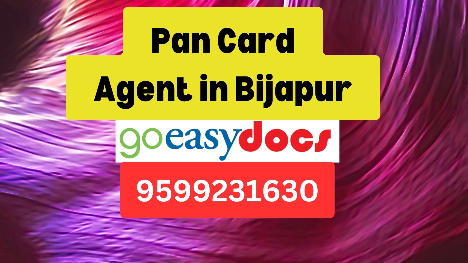 Pan Card Agent Consultant in Bijapur 8851415812