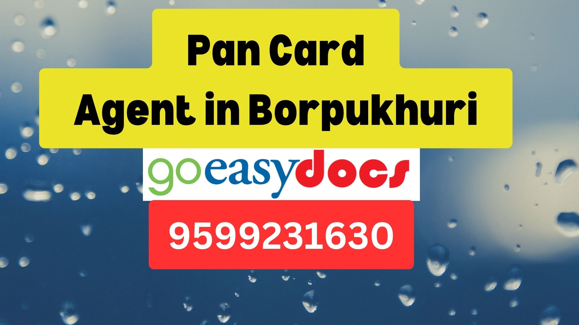 Pan Card Agent Consultant in Borpukhuri  8851415812