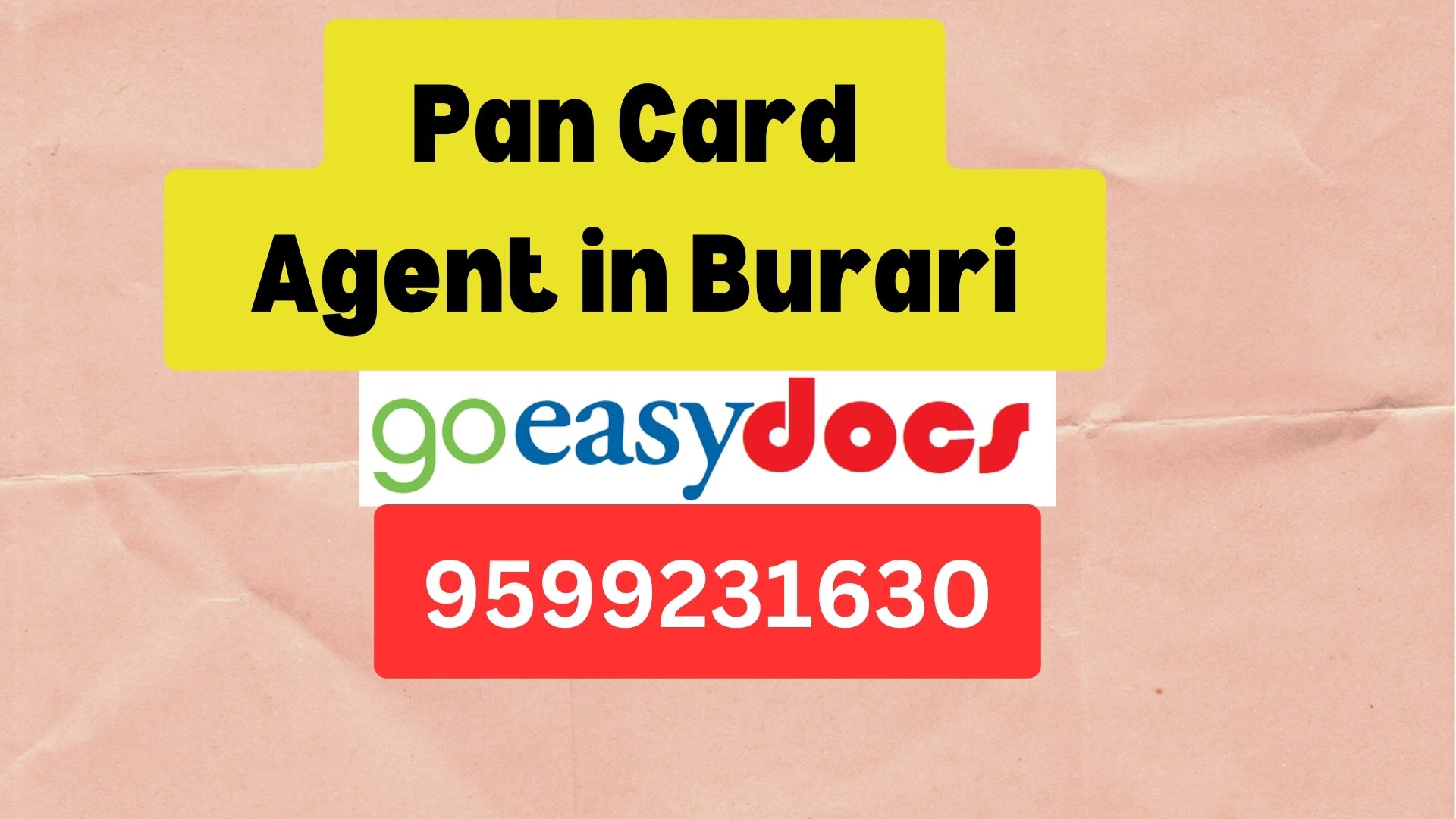 Pan Card Agent Consultant in Burari 8851415812