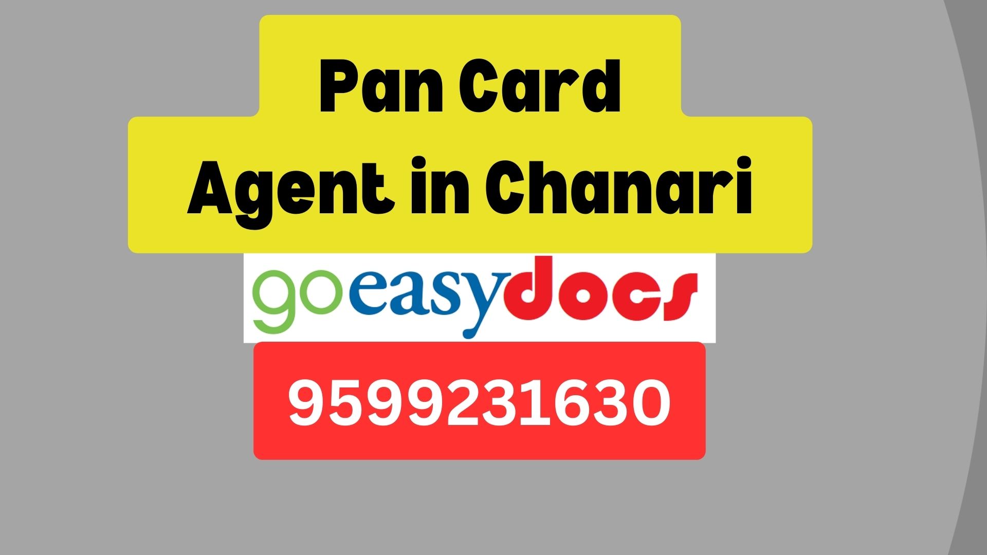 Pan Card Agent Consultant in Chanari 8851415812