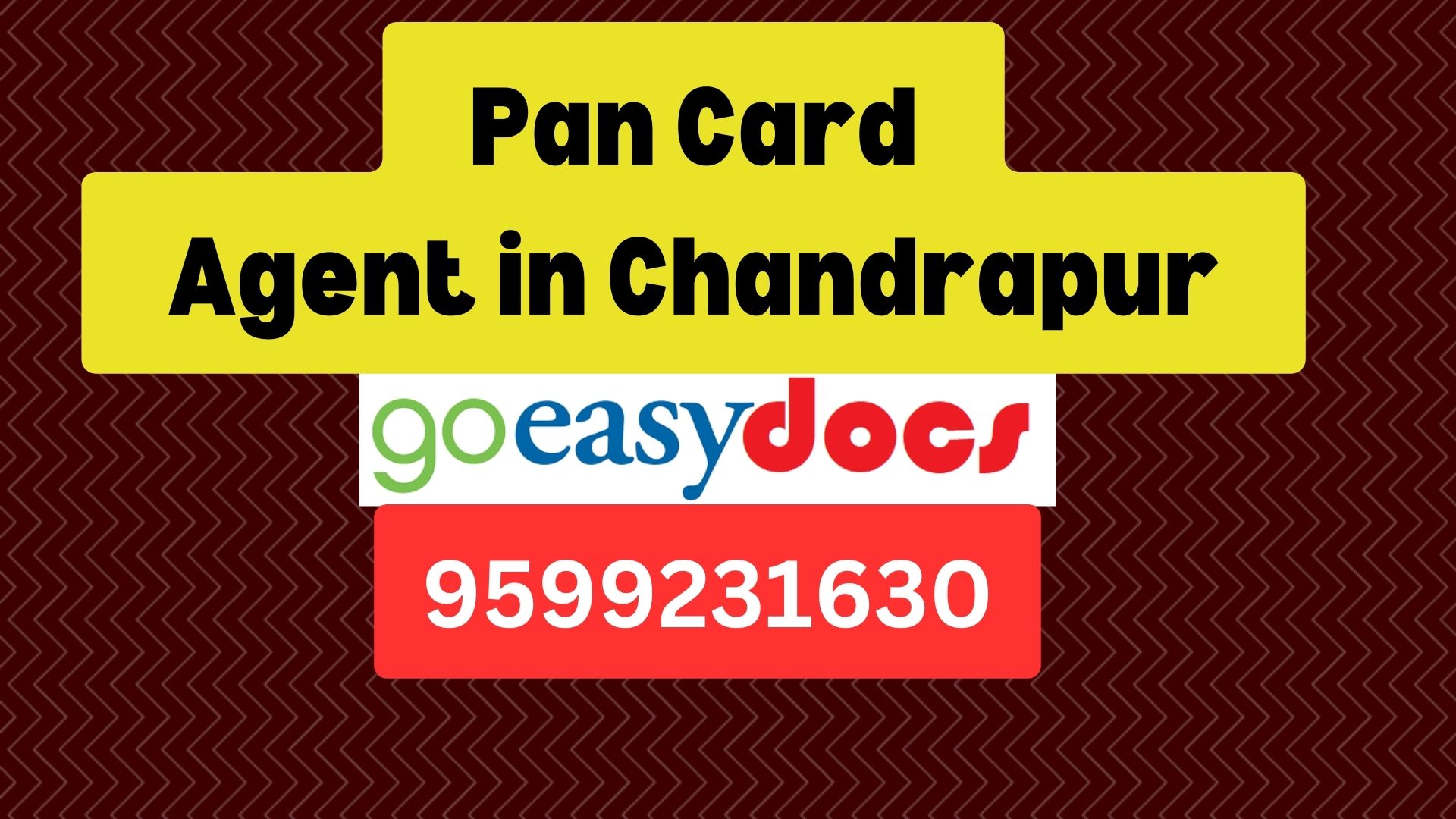 Pan Card Agent Consultant in Chandrapur 8851415812