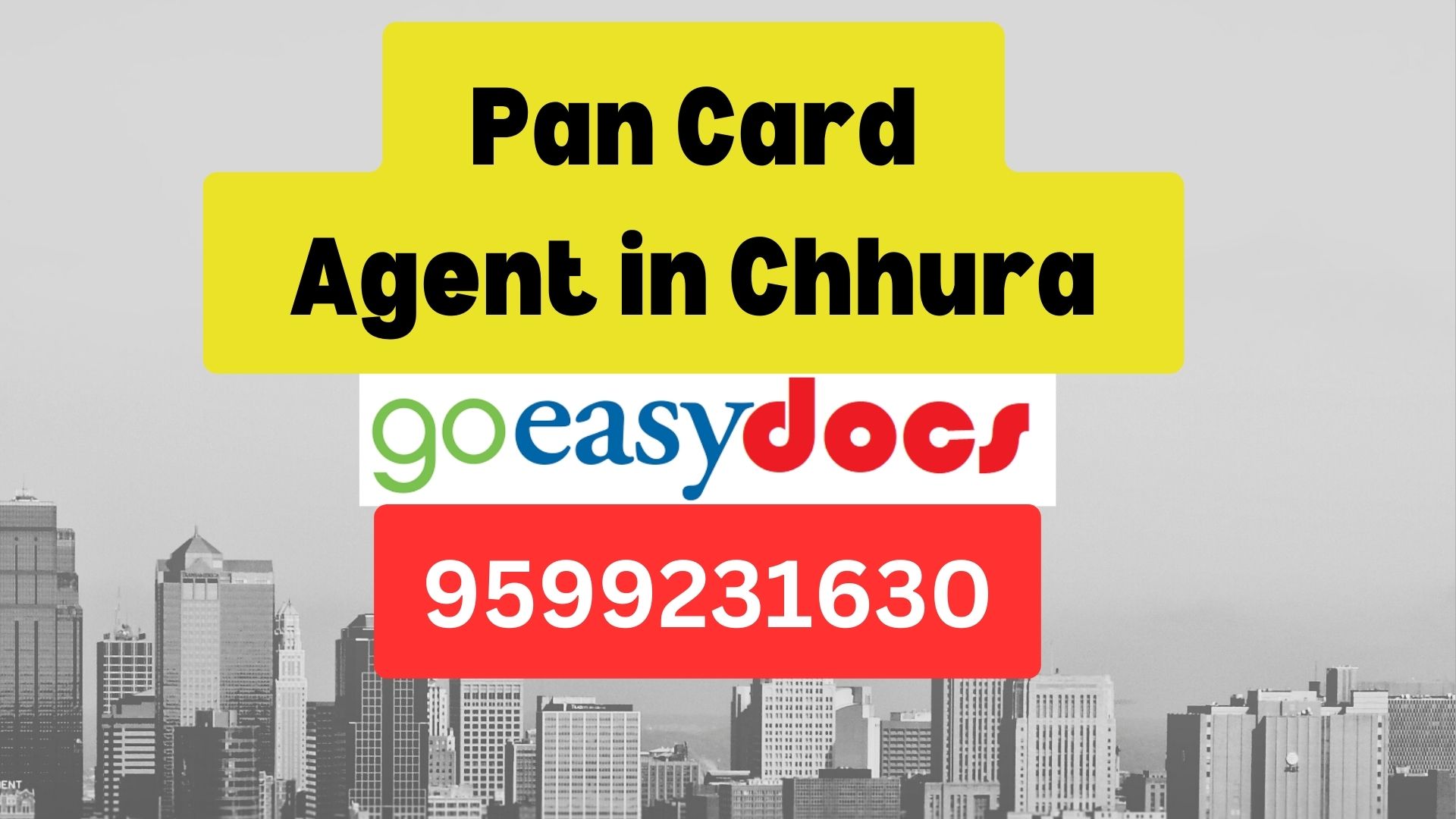 Pan Card Agent Consultant in Chhura 8851415812