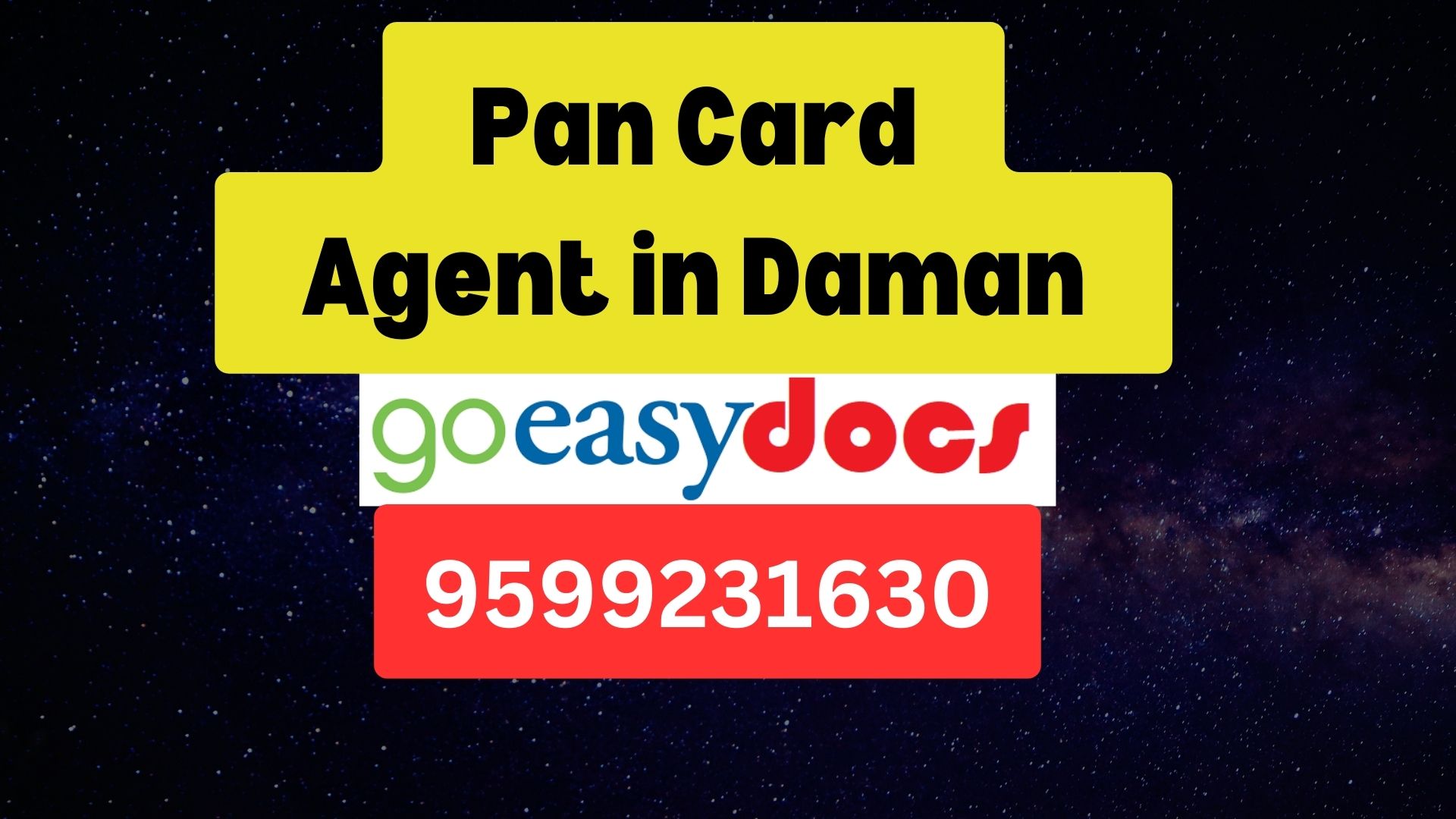 Pan Card Agent Consultant in Daman 8851415812