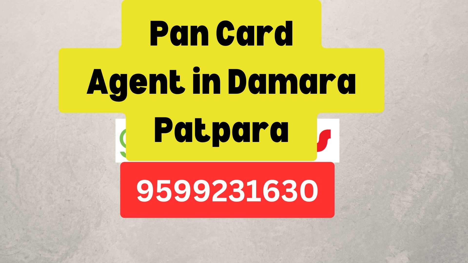 Pan Card Agent Consultant in Damara Patpara  8851415812