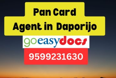 Pan Card Agent Consultant in Daporijo  8851415812