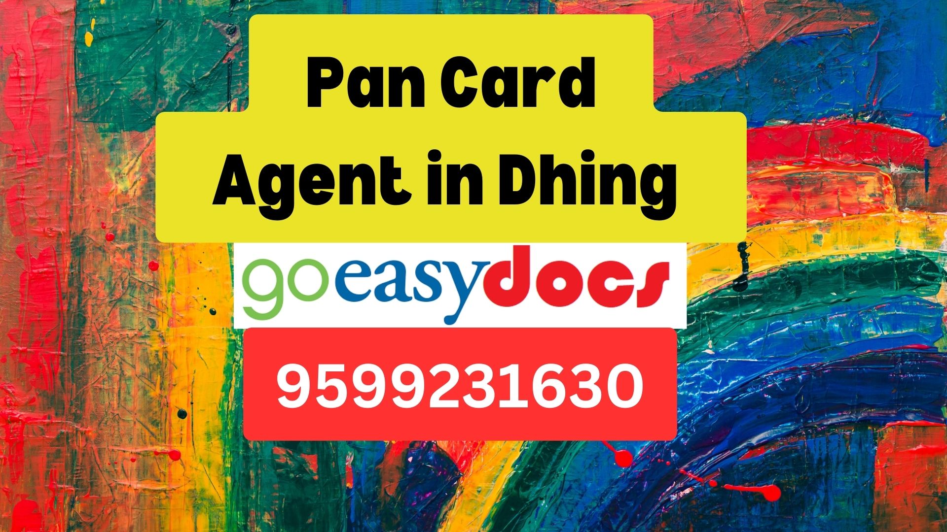 Pan Card Agent Consultant in Dhing  8851415812