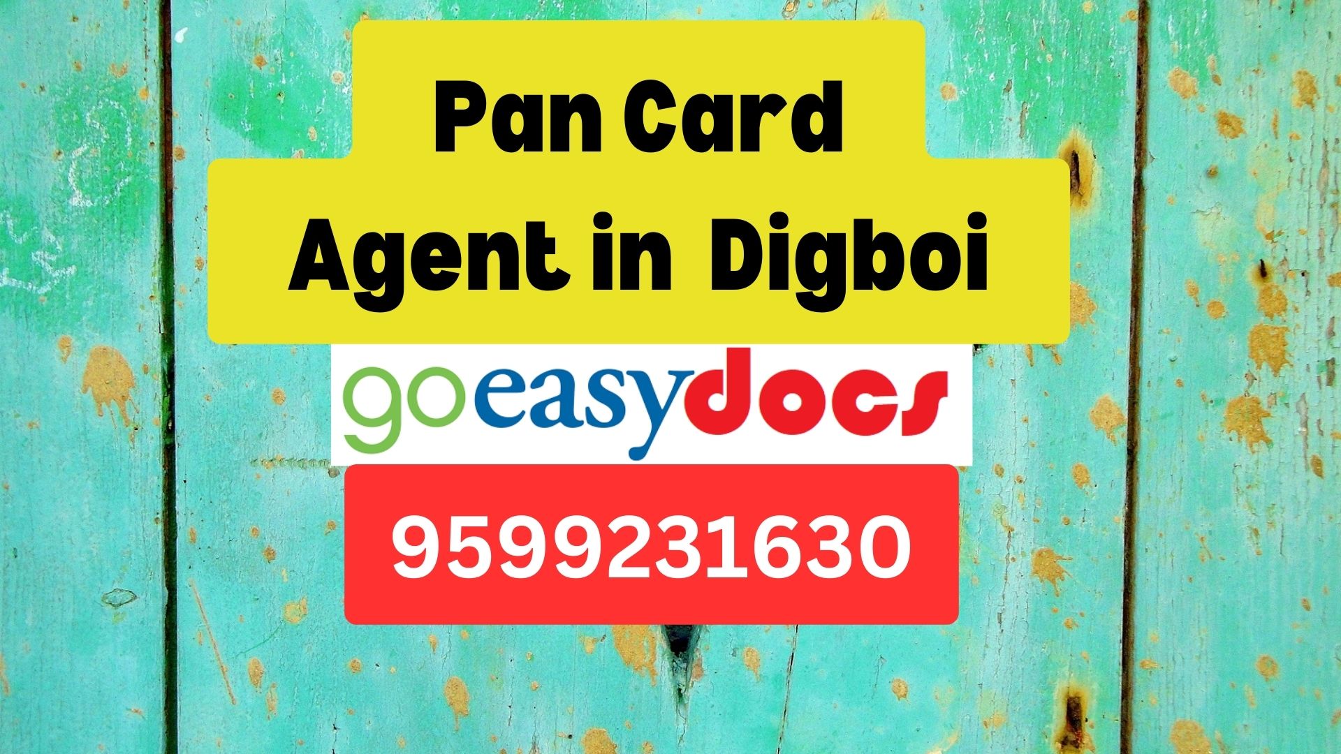 Pan Card Agent Consultant in Digboi  8851415812