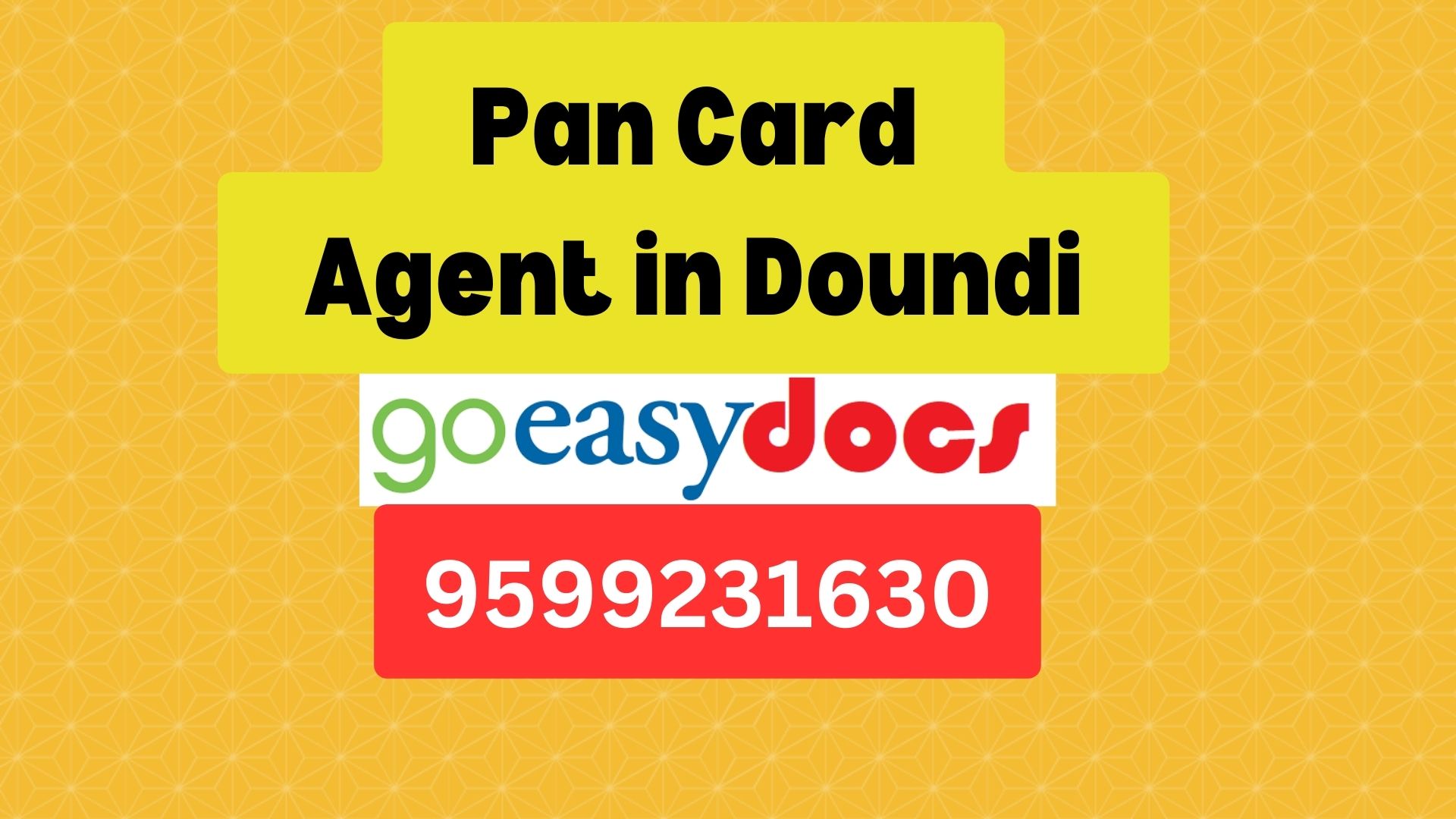 Pan Card Agent Consultant in Doundi 8851415812