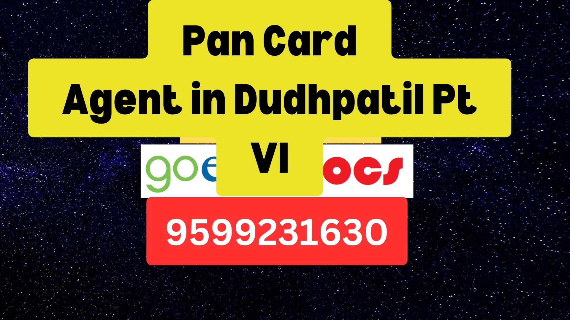 Pan Card Agent Consultant in Dudhpatil Pt VI  8851415812