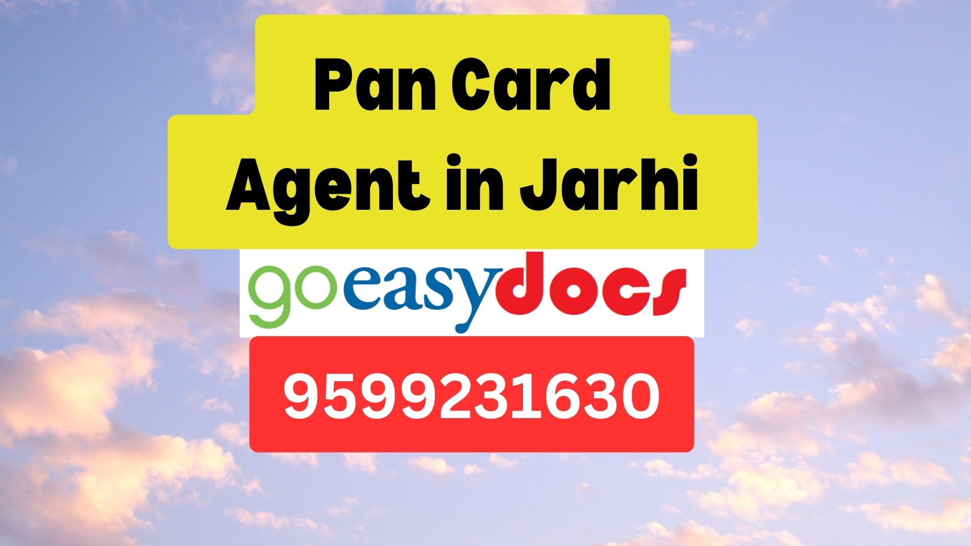 Pan Card Agent Consultant in Jarhi 8851415812