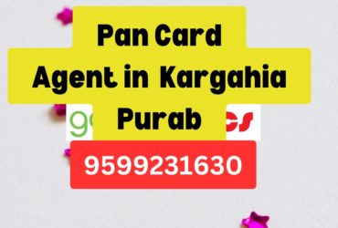 Pan Card Agent Consultant in Kargahia Purab  8851415812