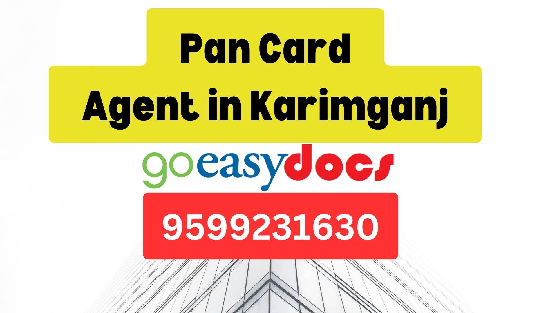 Pan Card Agent Consultant in Karimganj  8851415812