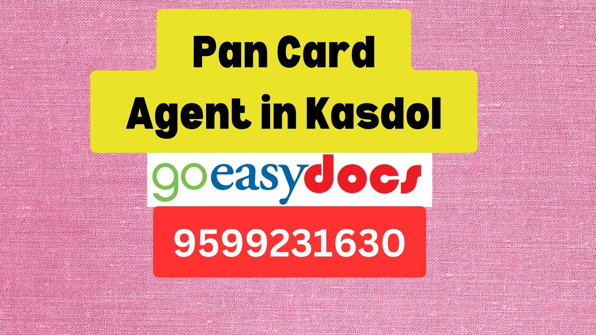 Pan Card Agent Consultant in Kasdol 8851415812