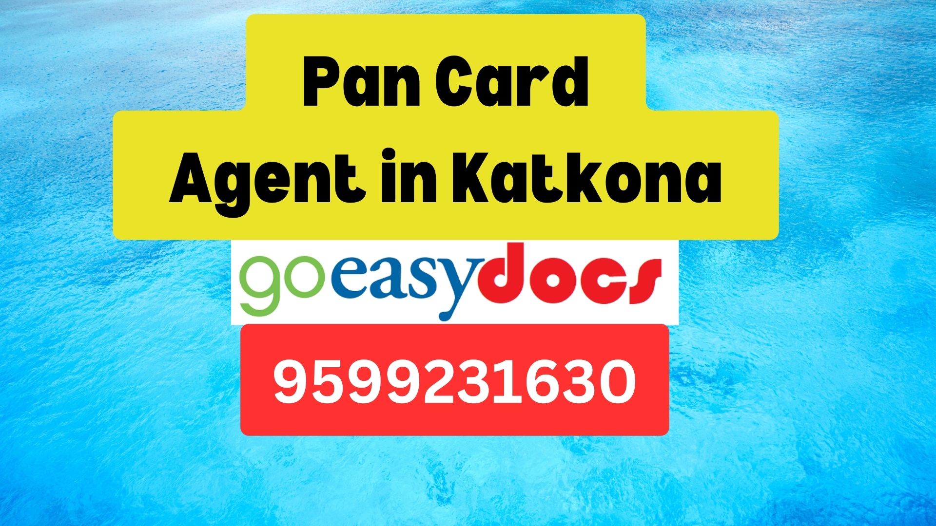 Pan Card Agent Consultant in Katkona 8851415812