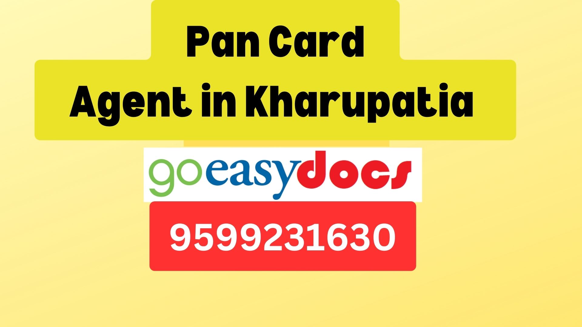 Pan Card Agent Consultant in Kharupatia   8851141582