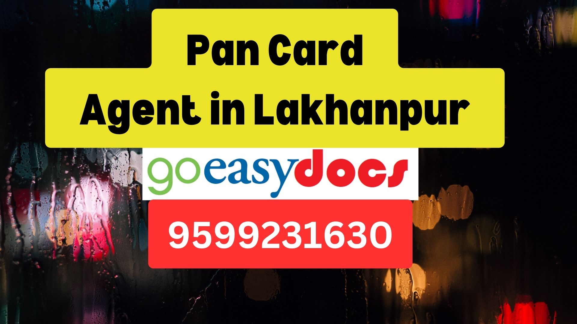 h1>Pan Card Agent Consultant in Lakhanpur 8851415812