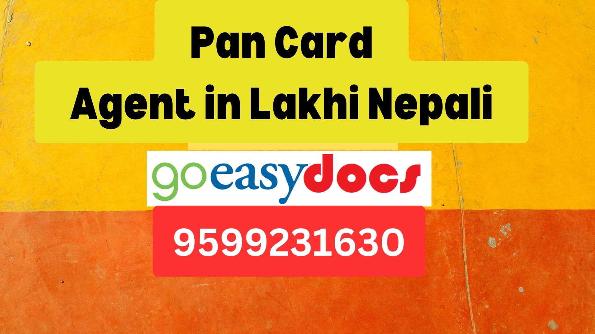 Pan Card Agent Consultant in Lakhi Nepali  8851415812