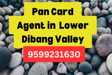 Pan Card Agent Consultant in Lower Dibang Valley  8851415812