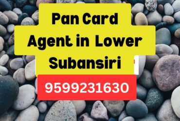 Pan Card Agent Consultant in Lower Subansiri  8851415812