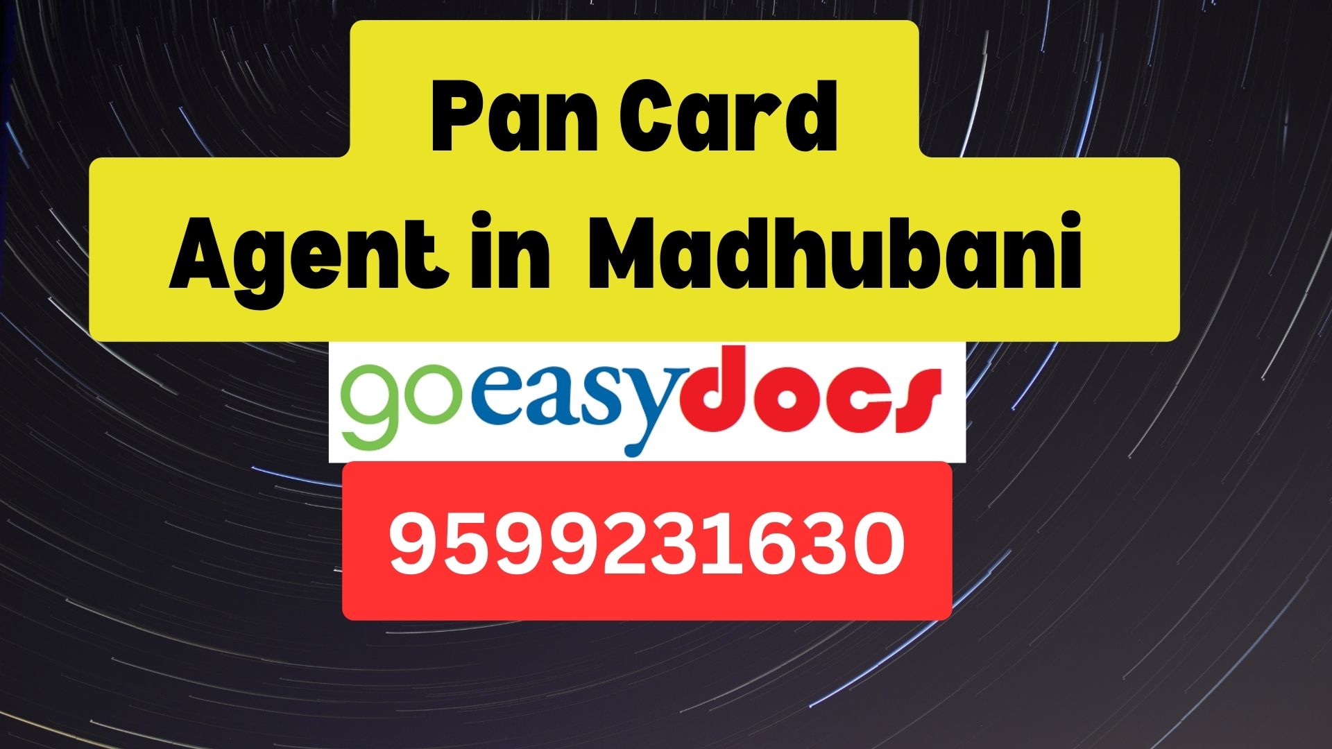 Pan Card Agent Consultant in Madhubani   8851415812