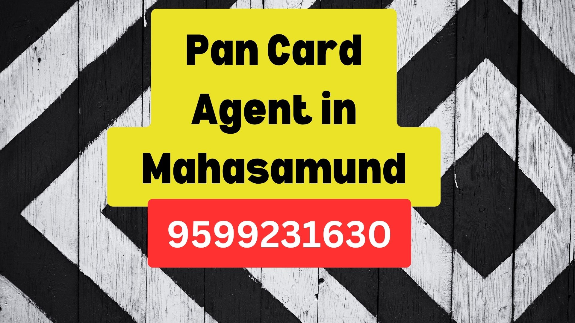 Pan Card Agent Consultant in Mahasamund 8851415812