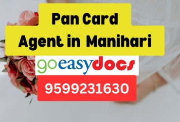 Pan Card Agent Consultant in Manihari  8851415812