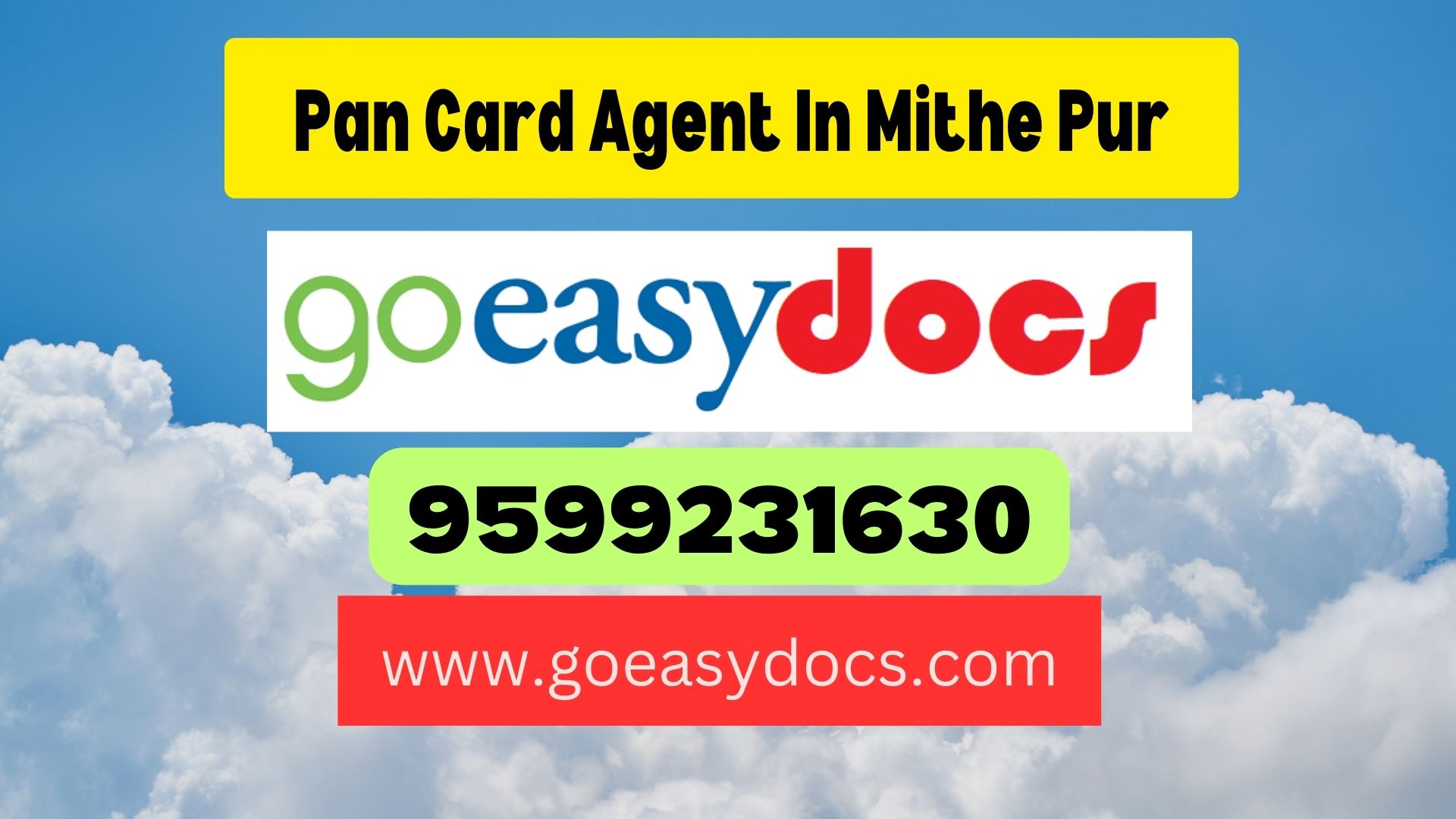 Pan Card Agent Consultant in Mithe Pur 8851415812