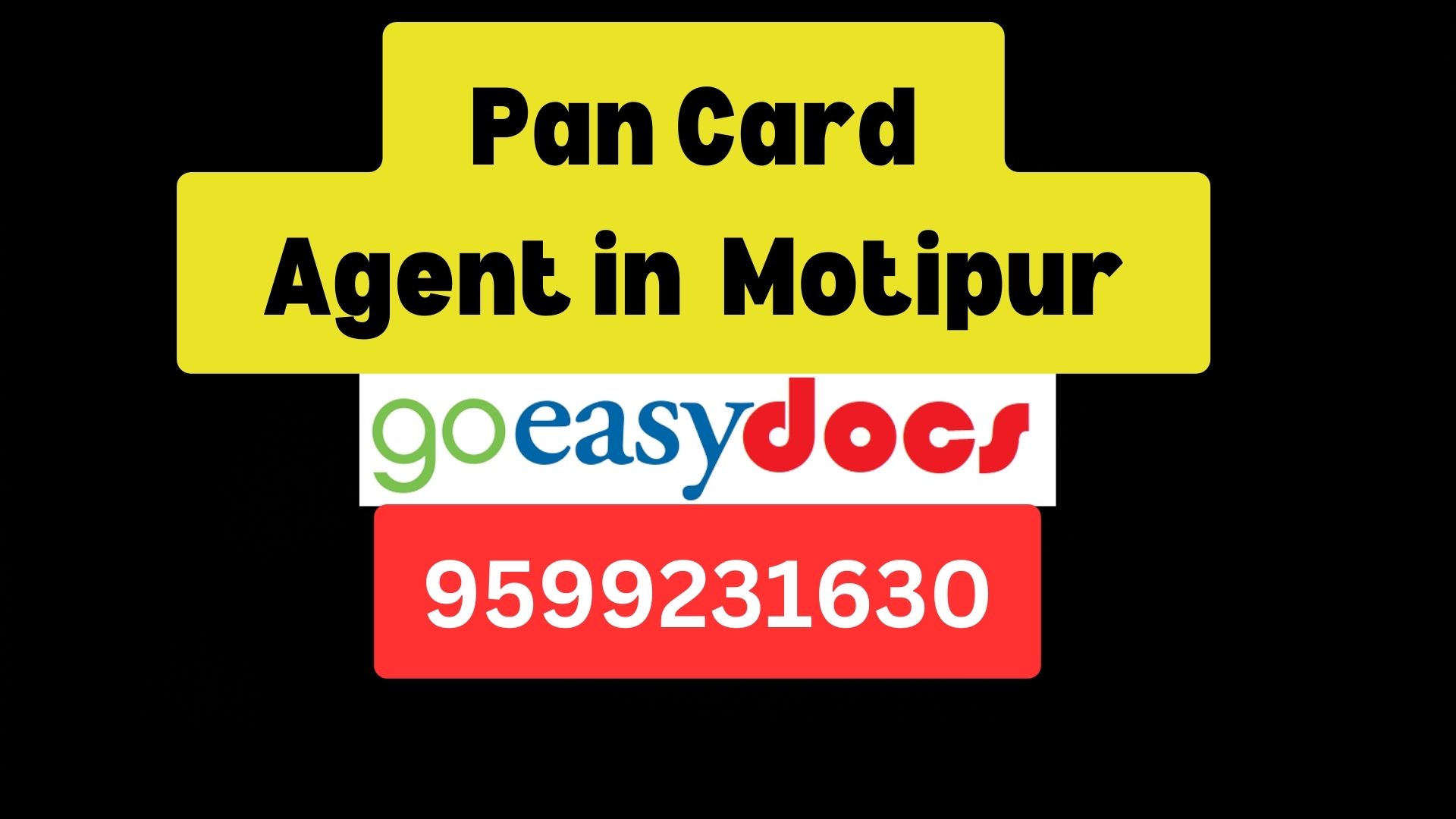 Pan Card Agent Consultant in Motipur  8851415812