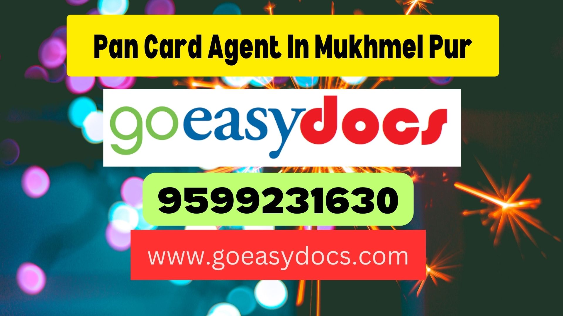 Pan Card Agent Consultant in Mukhmel Pur 8851415812