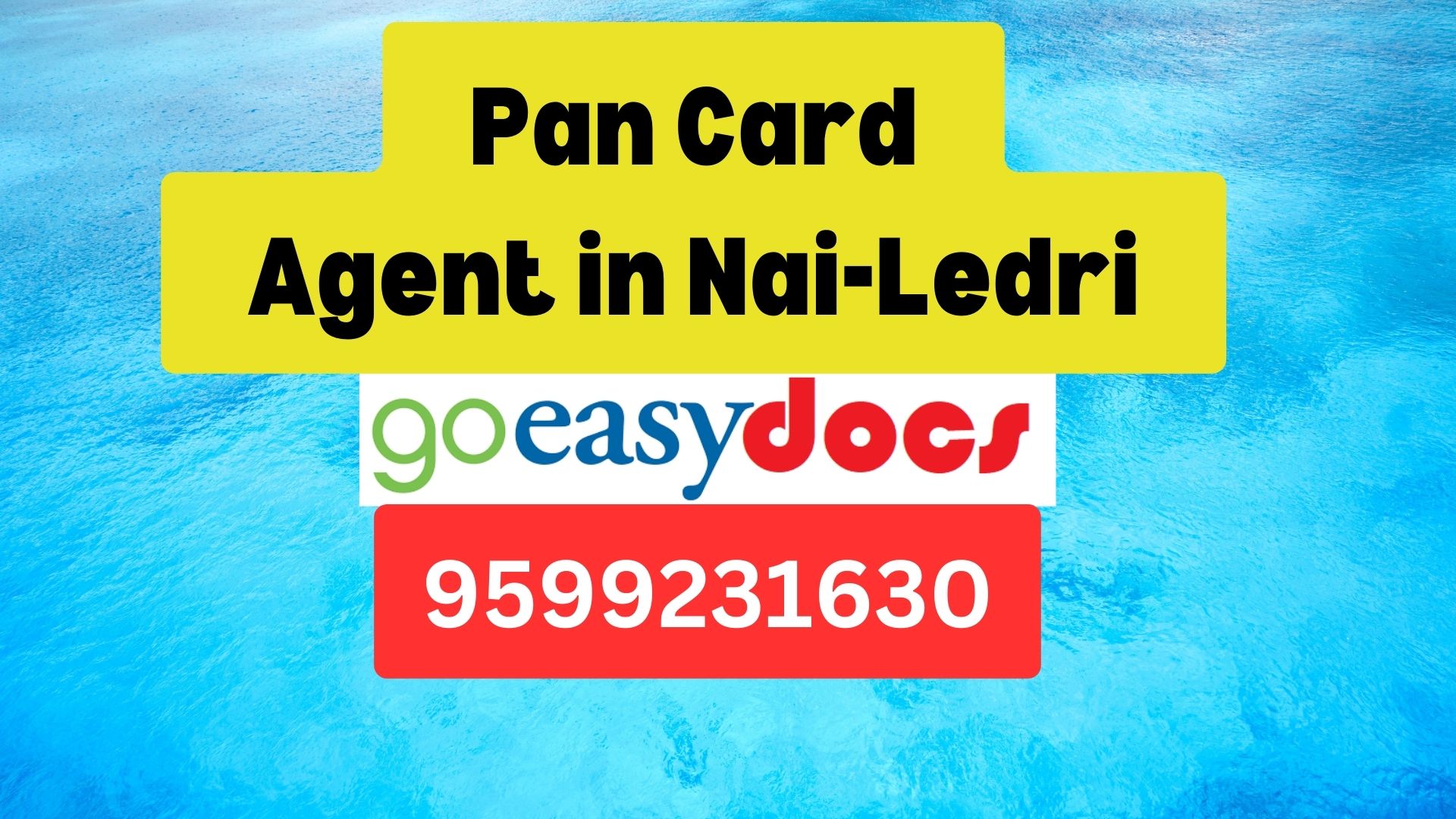 Pan Card Agent Consultant in Nai-Ledri 8851415812