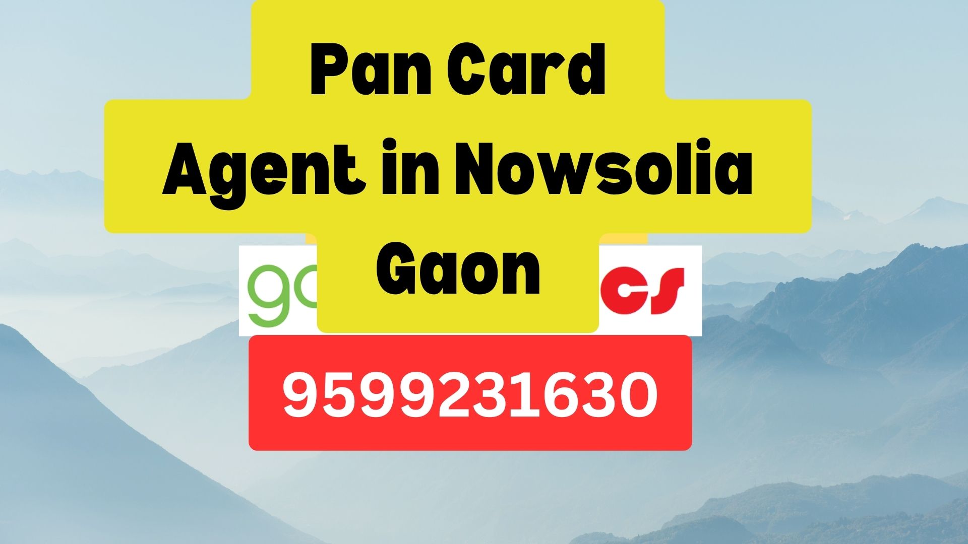 Pan Card Agent Consultant in Nowsolia Gaon  8851415812