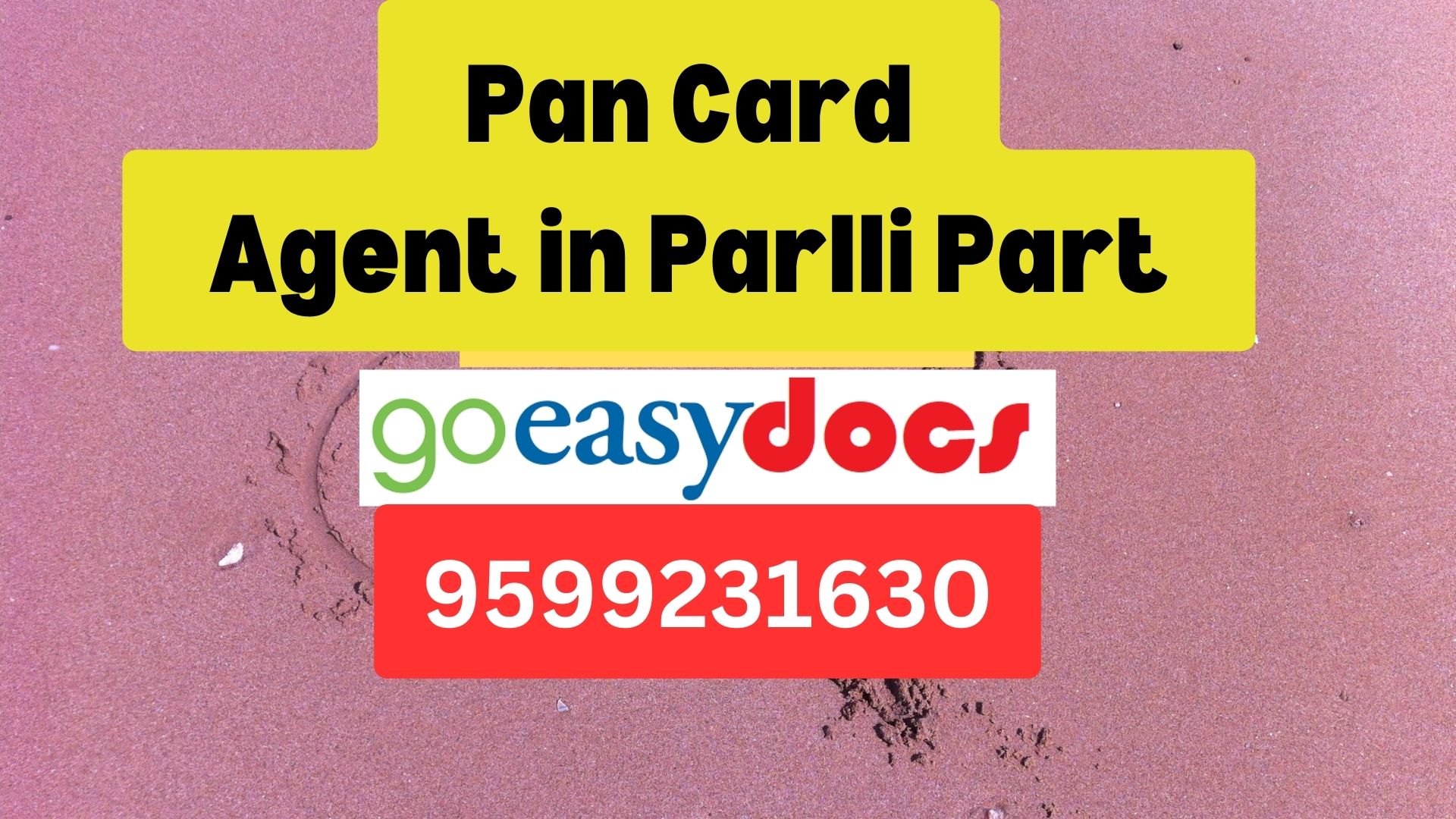 Pan Card Agent Consultant in Parlli Part  8851415812