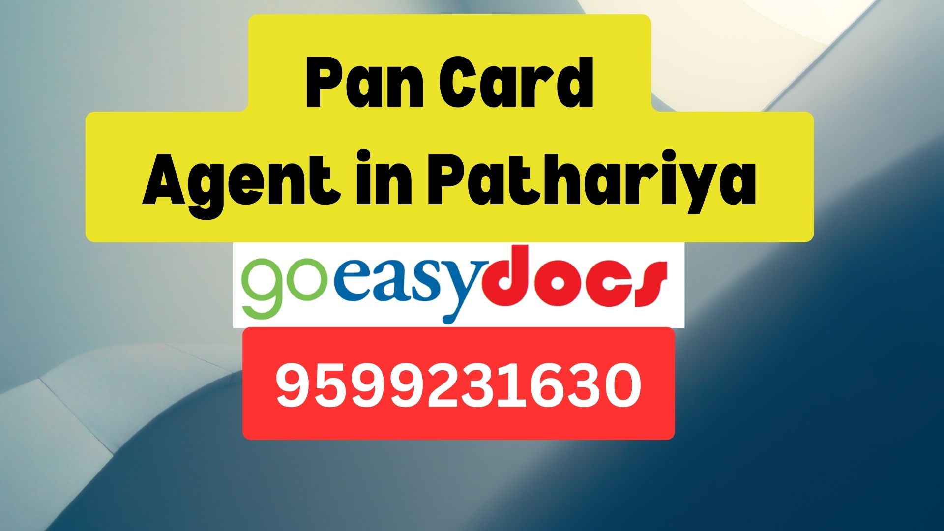 Pan Card Agent Consultant in Pathariya 8851415812