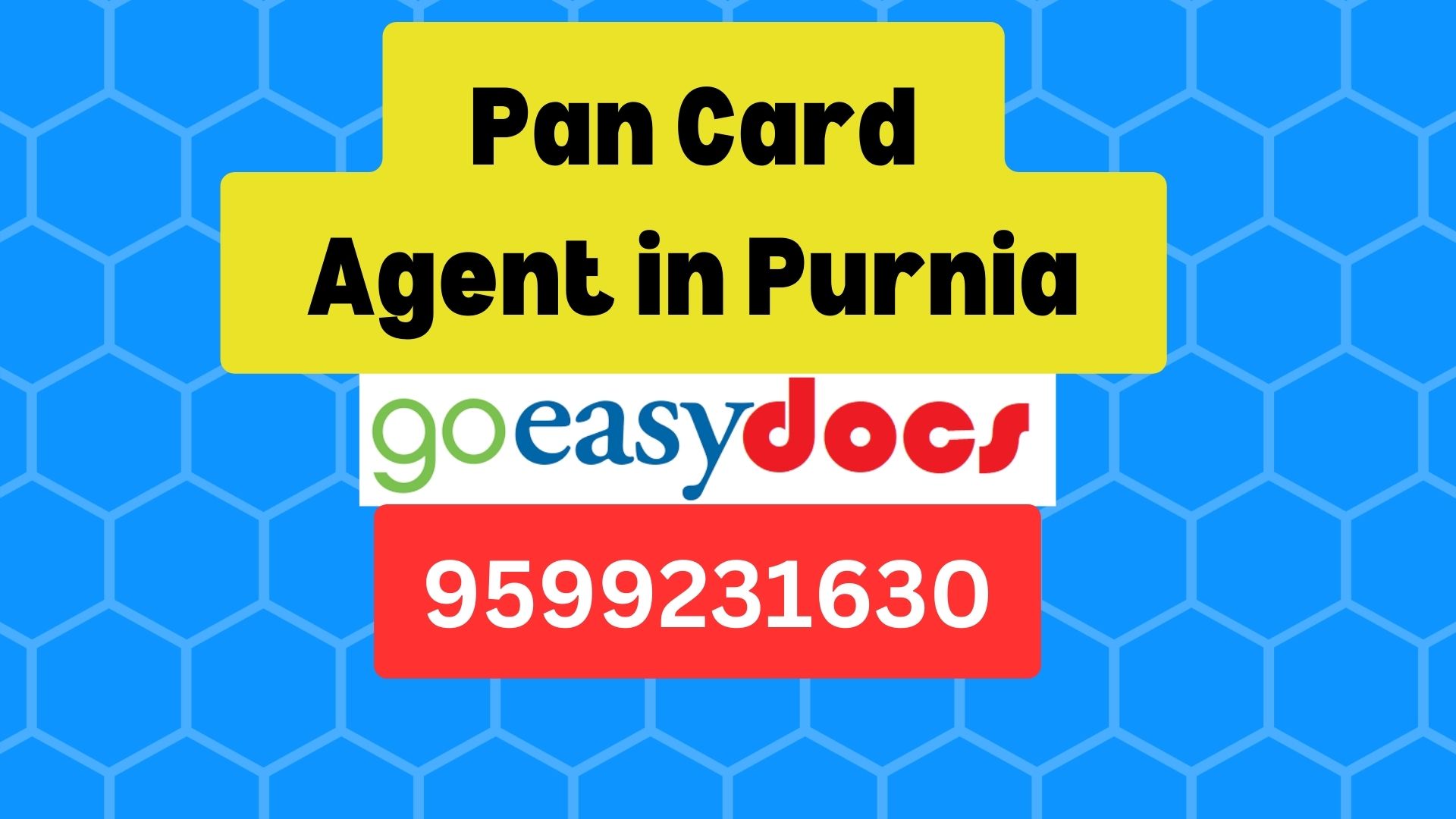 Pan Card Agent Consultant in Purnia 8851415812