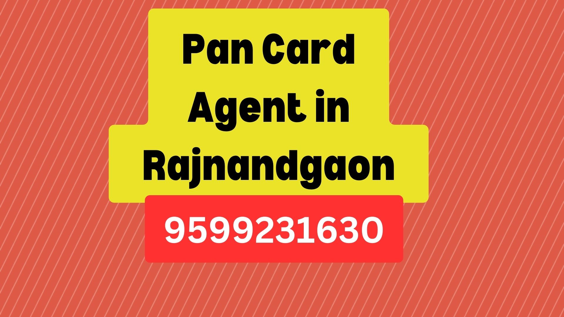 Pan Card Agent Consultant in Rajnandgaon 8851415812