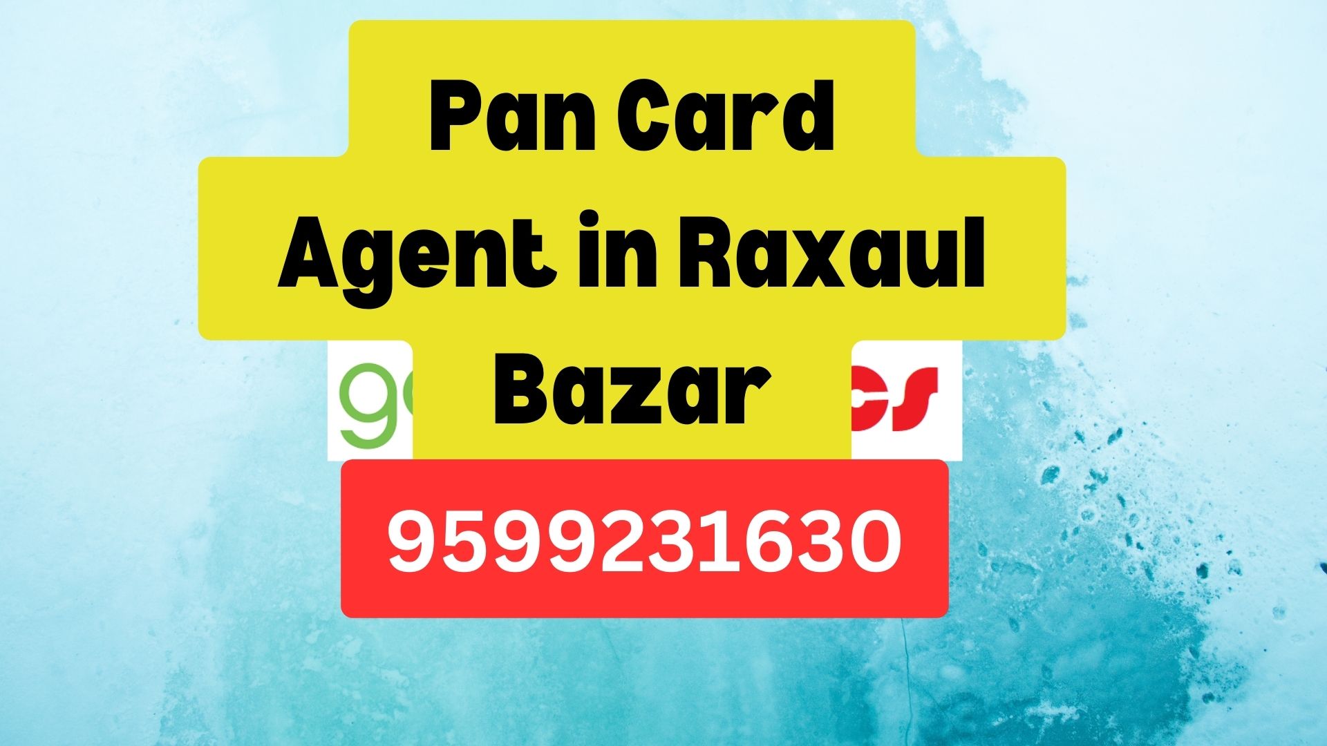 Pan Card Agent Consultant in Raxaul Bazar 8851415812