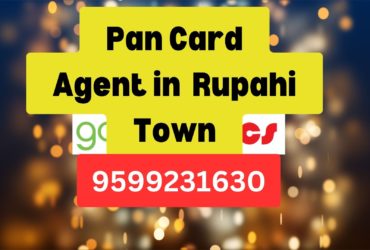 Pan Card Agent Consultant in Rupahi Town  8851415812