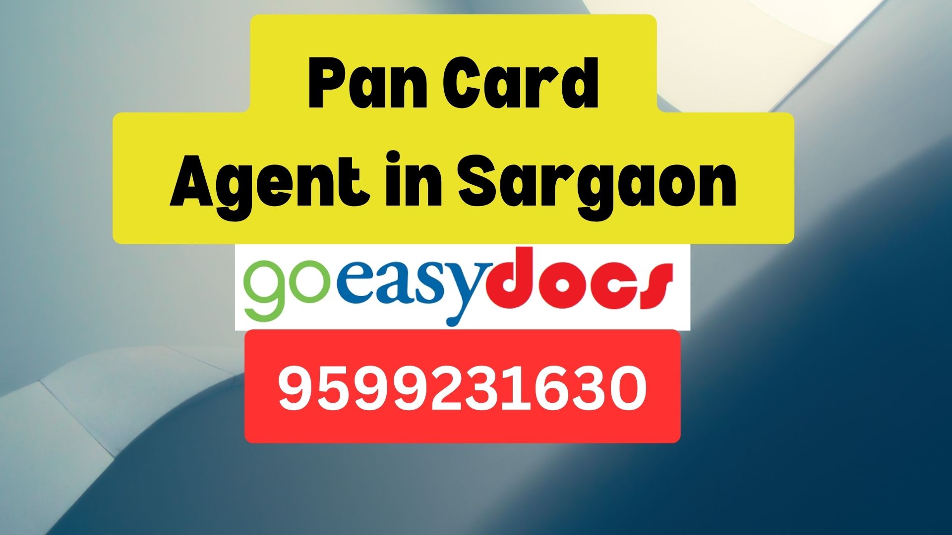 Pan Card Agent Consultant in Sargaon 8851415812