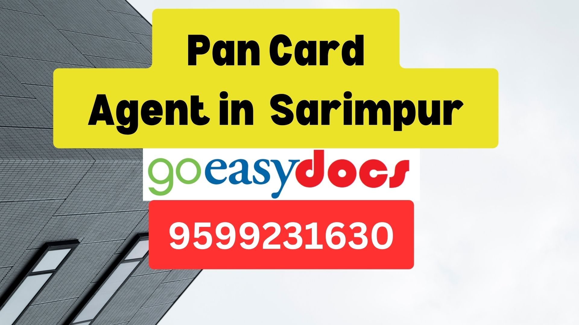 Pan Card Agent Consultant in Sarimpur  8851415812