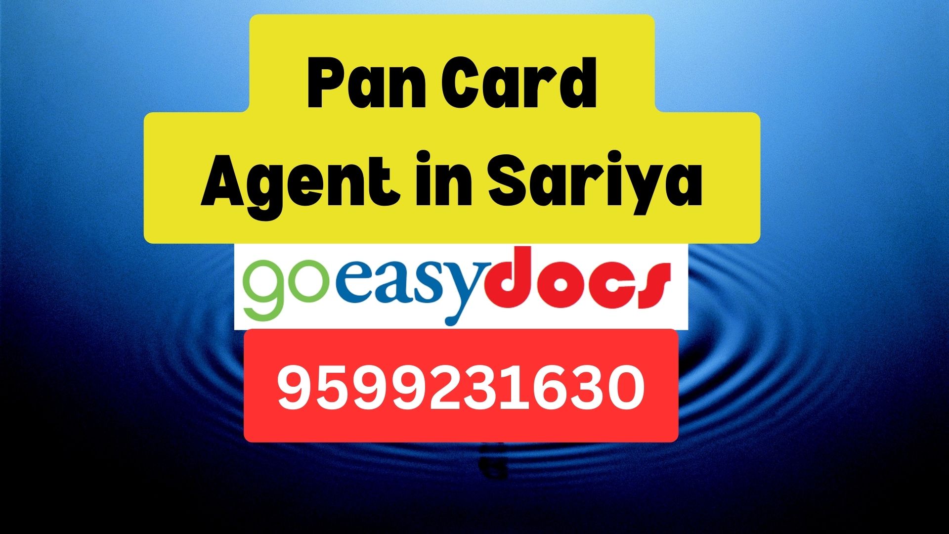 Pan Card Agent Consultant in Sariya 8851415812