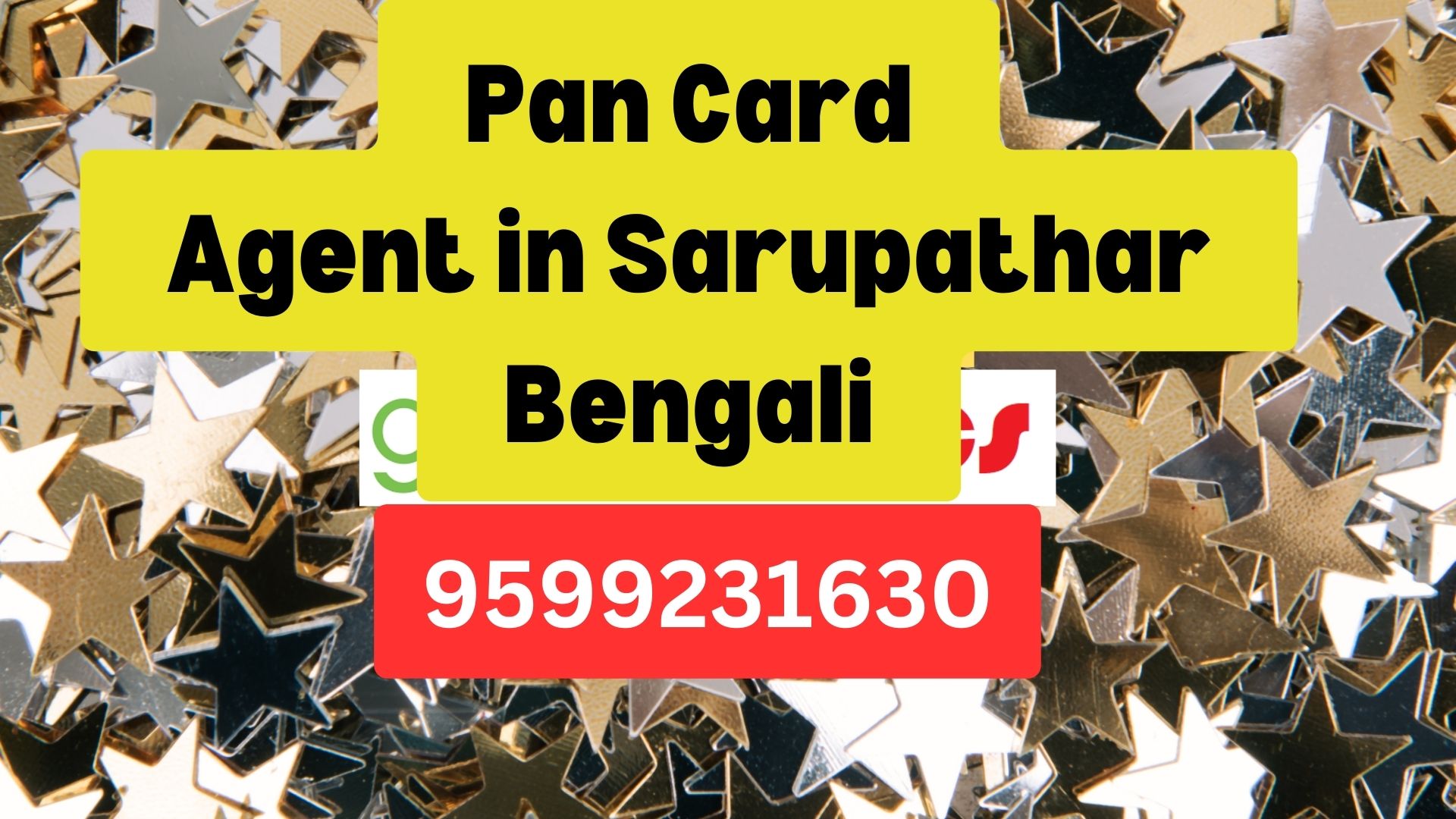 Pan Card Agent Consultant in Sarupathar Bengali  8851415812