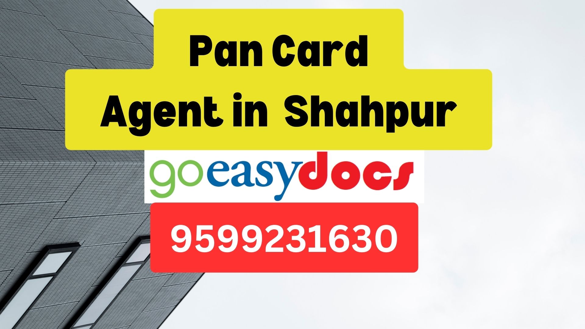 Pan Card Agent Consultant in Shahpur  8851415812