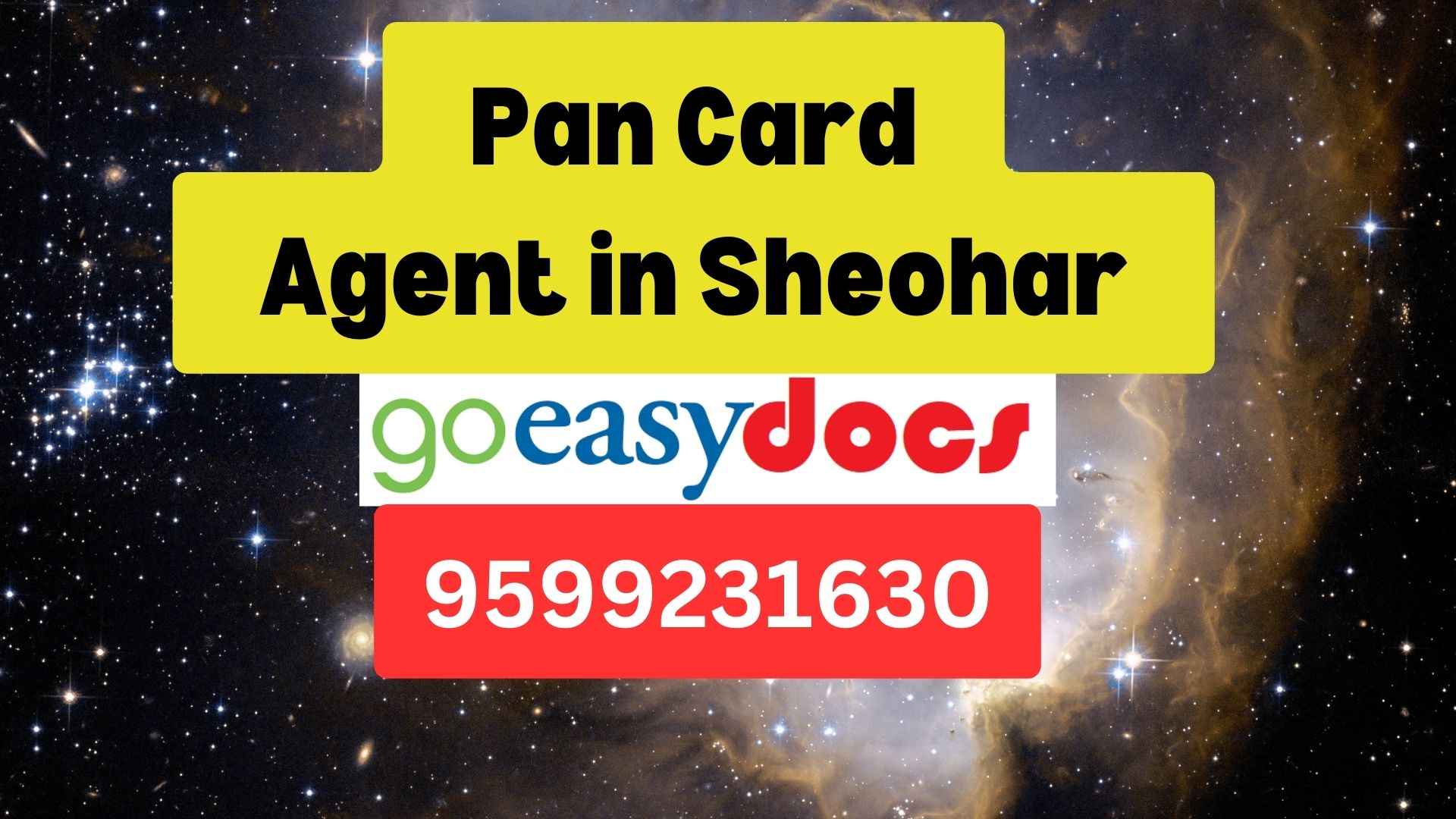 Pan Card Agent Consultant in Sheohar 8851415812