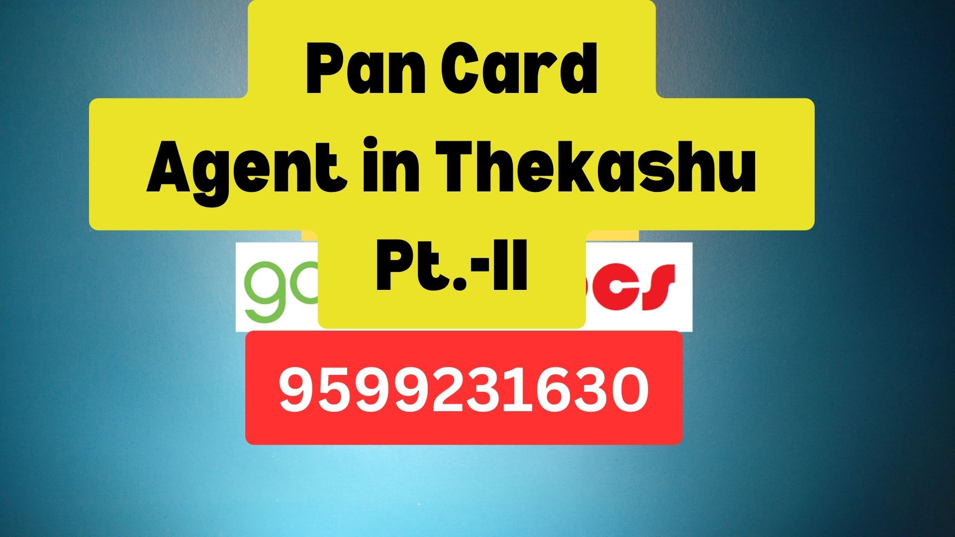 Pan Card Agent Consultant in Thekashu Pt.-II  8851415812