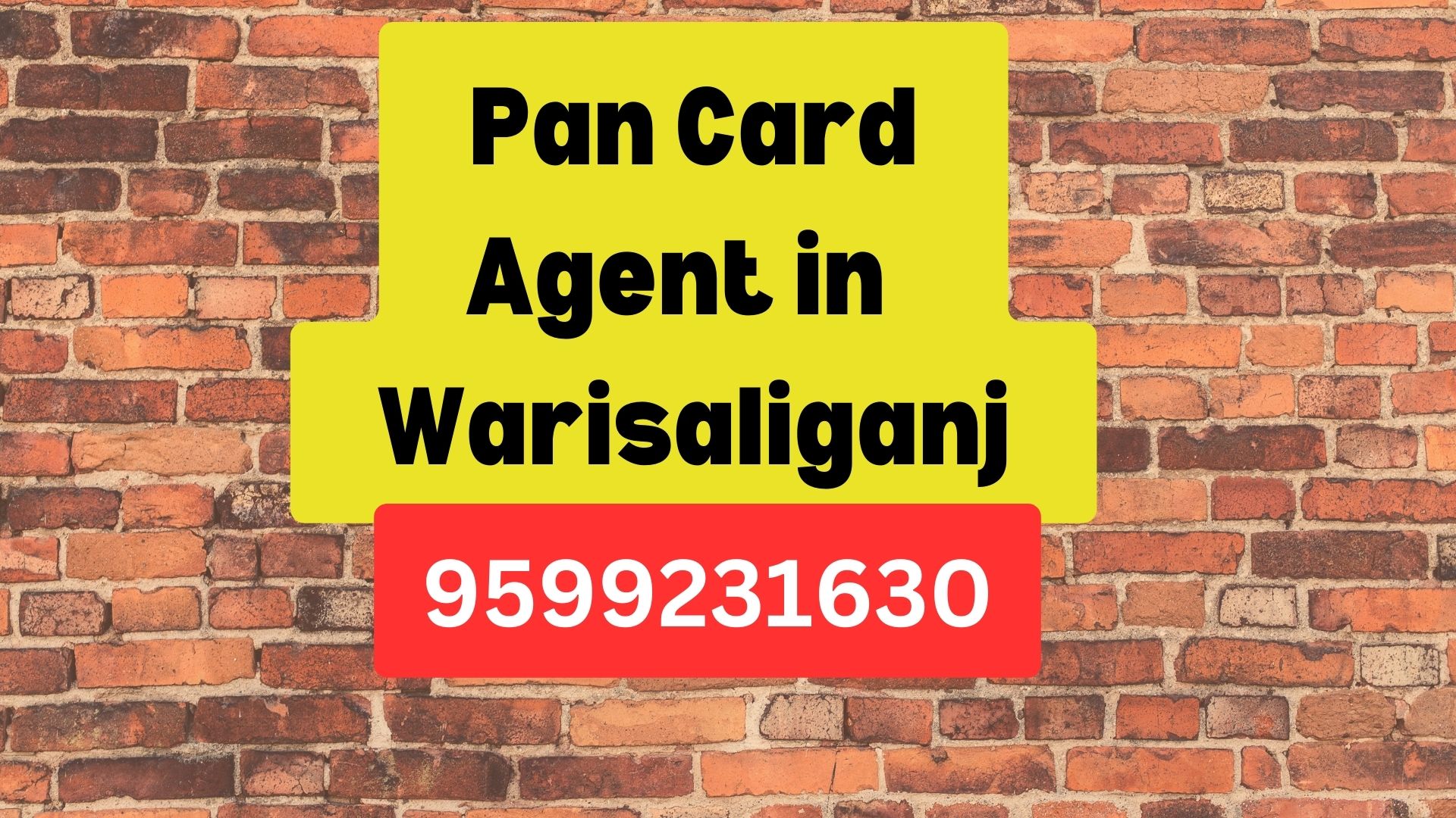 Pan Card Agent Consultant in Warisaliganj  8851415812