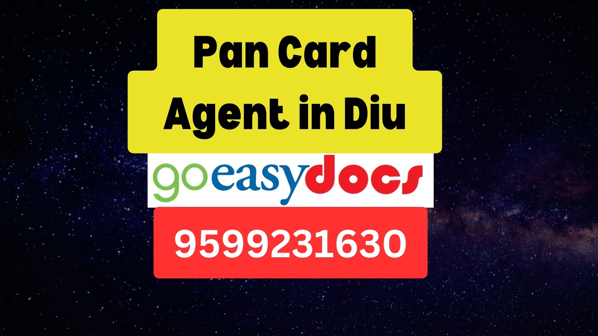 Pan Card Agent Consultant in Diu 8851415812