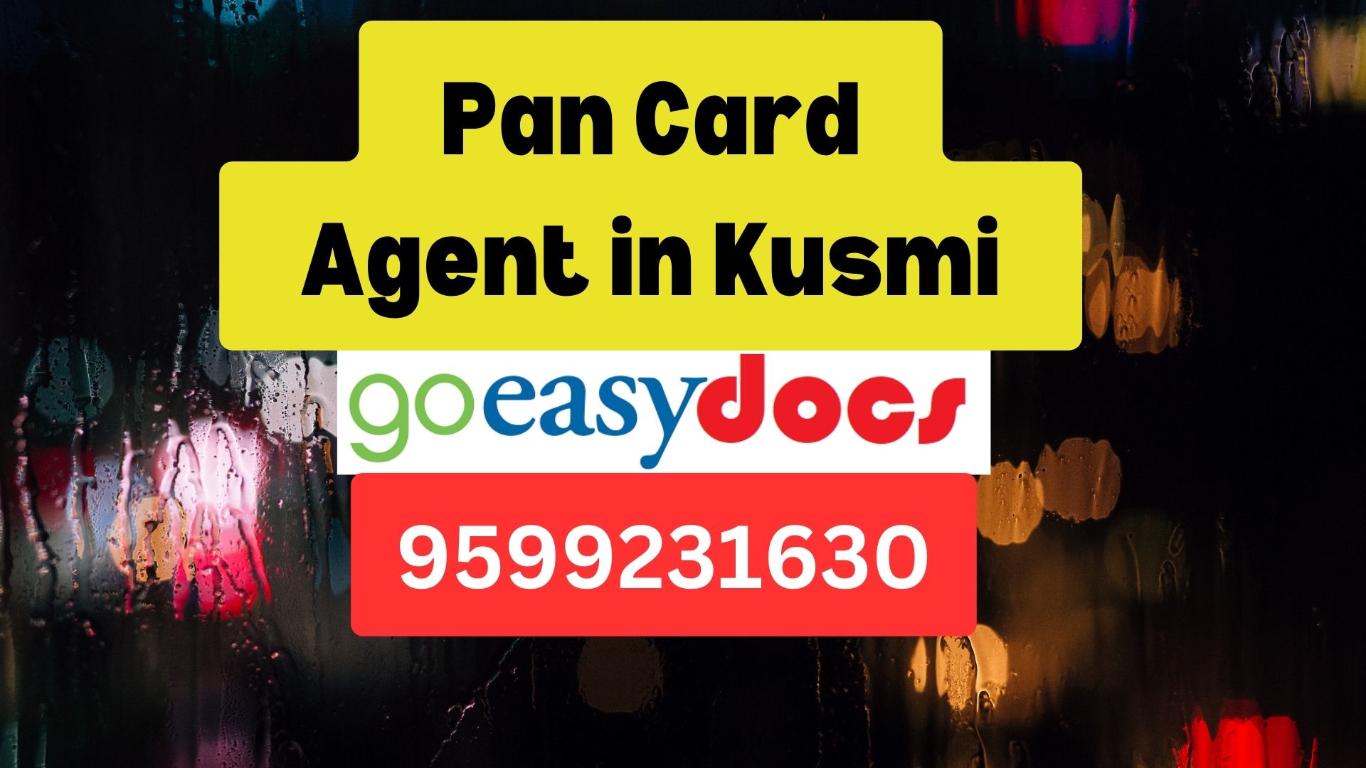 Pan Card Agent Consultant in Kusmi 8851415812