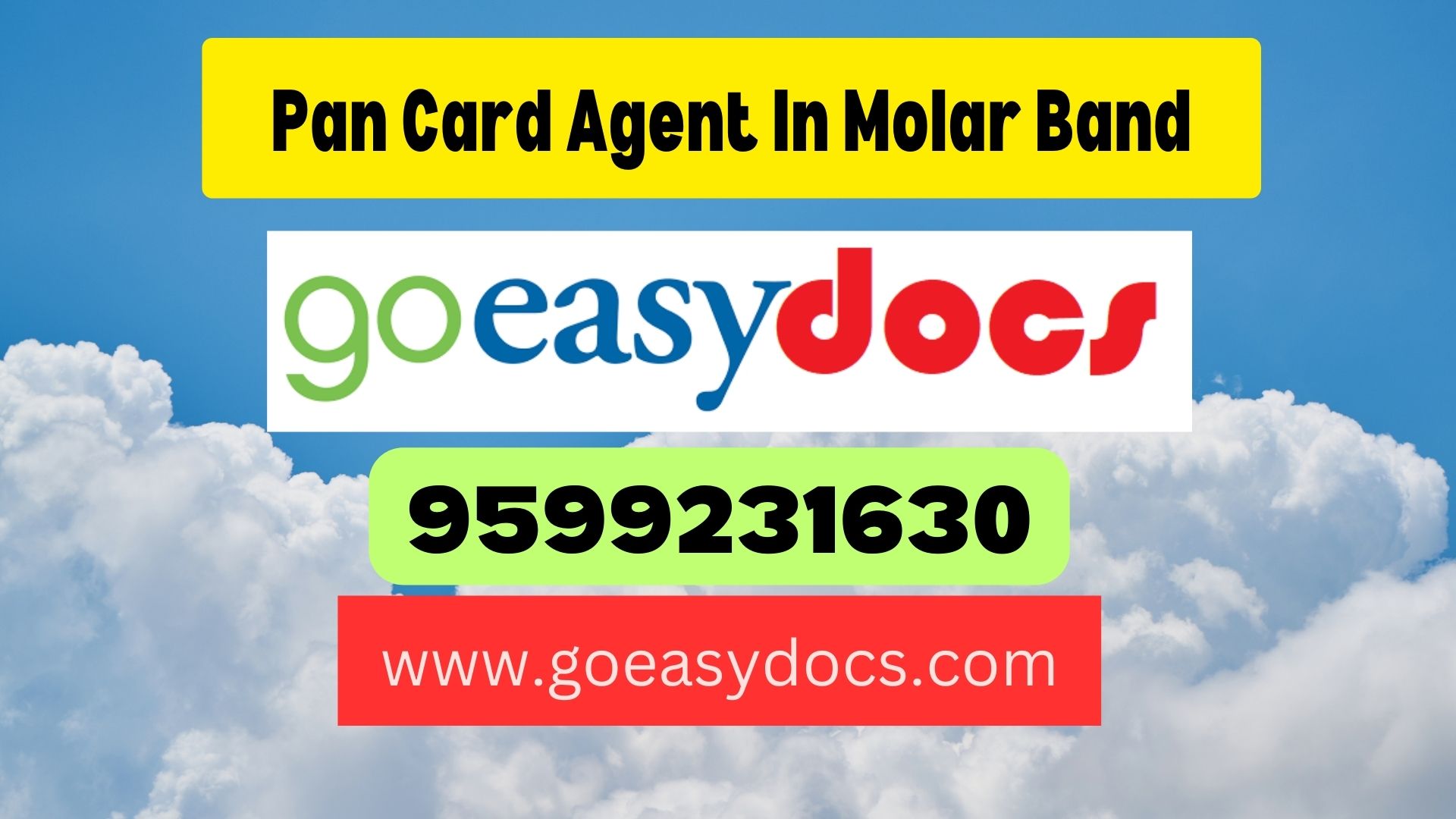 Pan Card Agent Consultant in Molar Band 8851415812